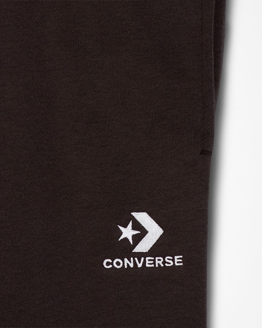 Tepláky Converse Go-To Embroidered Star Chevron Standard Fit Fleece Damske Hnede | SK JKXGR5